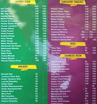 Paudha Bhojan Wala menu 1