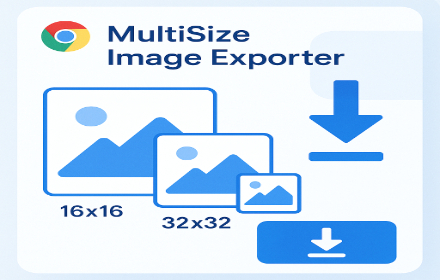 MultiSize Image Exporter Promo Image