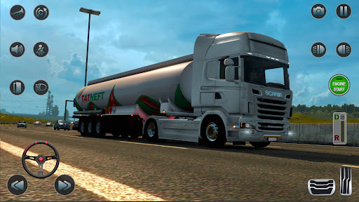 Oil Tanker Euro Truck Games 3D