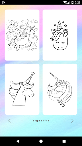 Unicorn Coloring Book