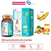 Vitamin Bà Bầu Mommy Gold Sanofia (Xanh) - Bổ Sung Vitamin Và Khoáng Chất Giúp Mẹ Bầu Và Thai Nhi Khỏe Mạnh - Hộp 30 Viên Thomsoncare