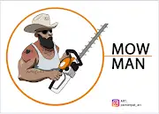 Mow Man Gardening Logo