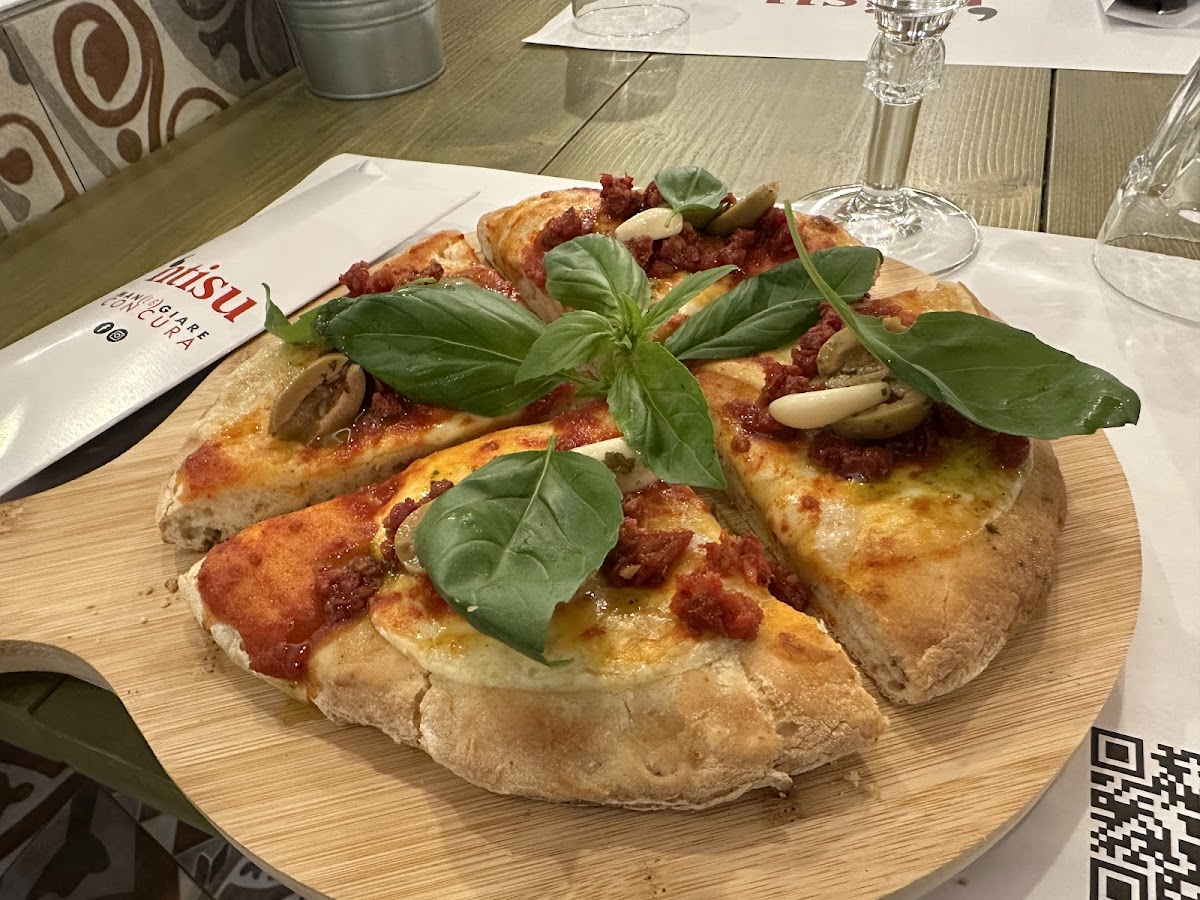 Gluten-Free at NTISU Panini di Pesce e Pizza Croccante