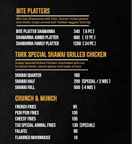 TSG - Turkish Shawarma and Grills menu 3