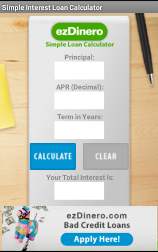 Simple Loan Calculator