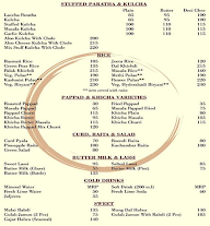 P Bhagat Tarachand menu 6