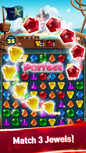 Jewels Fantasy  Quest Temple Match 3 Puzzle