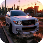 Cover Image of Скачать Driving Toyota Land Cruiser 200 New Simulator 2019 1.0 APK