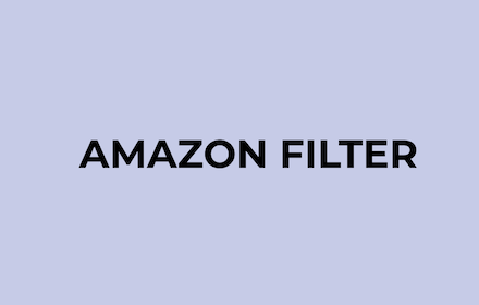 Amazon Filter Preview image 0