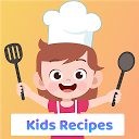 Kids food recipes for free app icon