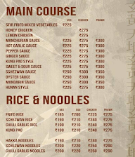 The Mandarin Room menu 1