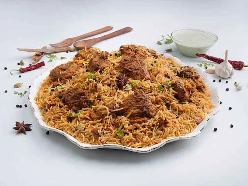 Hyderabadi Chicken Dum Kilo Biryani (Spicy)