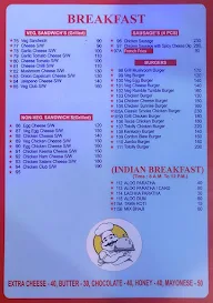 Blue Sky Cafe menu 2