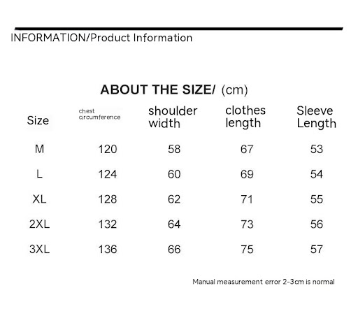 Title 1, Autumn and Winter Stiff Oversize American Retro...