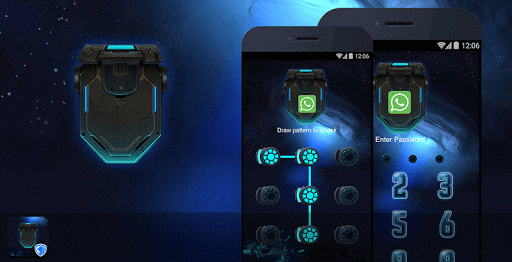 AppLock Theme - Interstellar