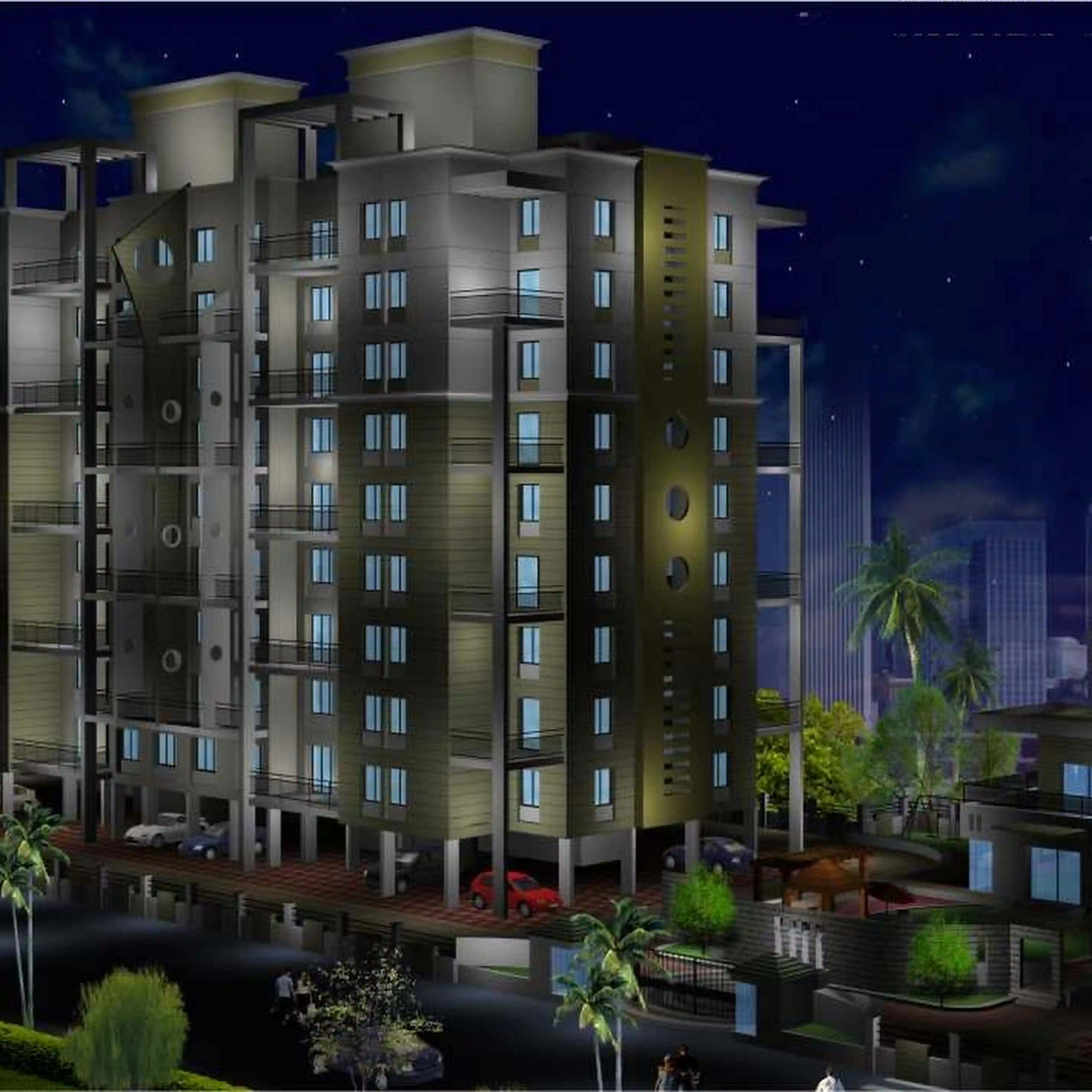 Satyam Serenity-elevation-0