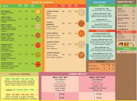 Hello Pizza menu 1