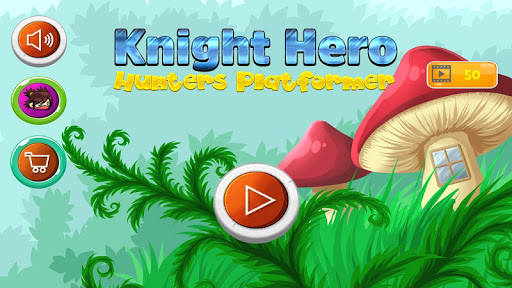 Knight Hero Hunters Platformer - Jungle Adventure