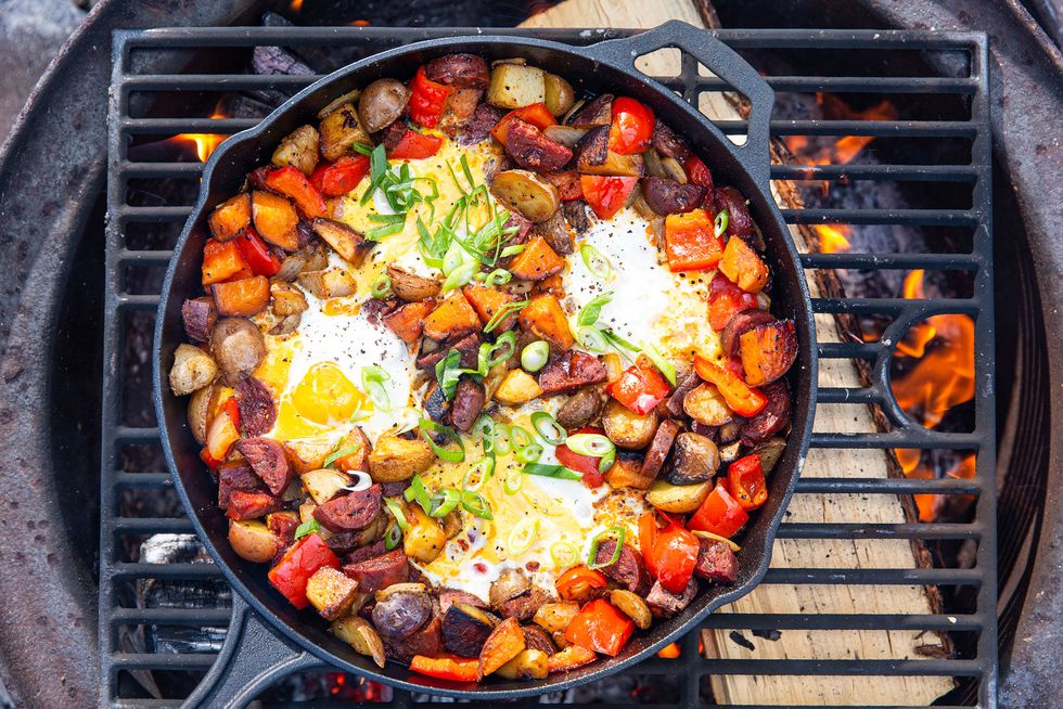 Rent a skillet for camping