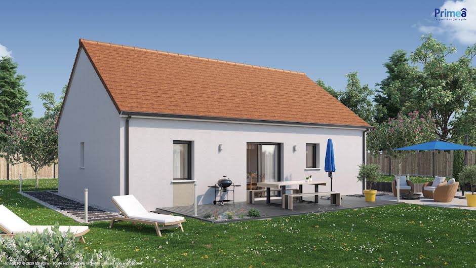 Vente maison neuve 3 pièces 63 m² à Champs-sur-Yonne (89290), 186 124 €