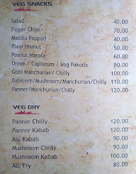 Hotel Slv Grand menu 2