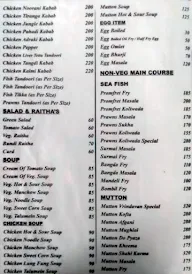 Vrindavan Bar & Restaurant menu 5