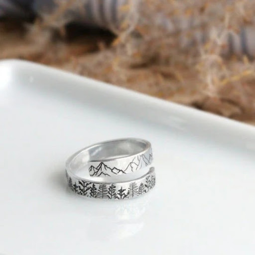 Title 2, Alpine And Cedar Open Couple Ring. A beautiful ...