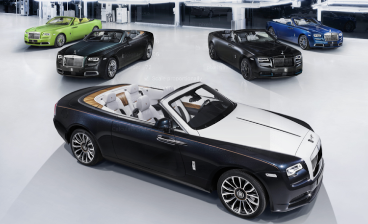 The Rolls-Royce Dawn has been discontinued after a seven-year production run. Picture: SUPPLIED