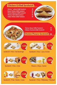 Sandwich Express menu 2