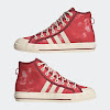 nizza hi rf crew red / wonder white / wonder white