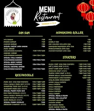 Cheekho Chinese menu 1