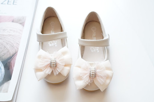 Title 8, New Princess Casual Flat Rhinestone Dress Flowe...