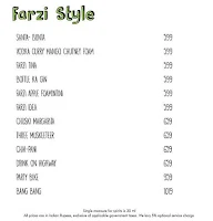 Farzi Cafe menu 5