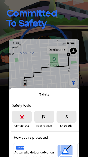 Uber - Request a ride screenshot #7