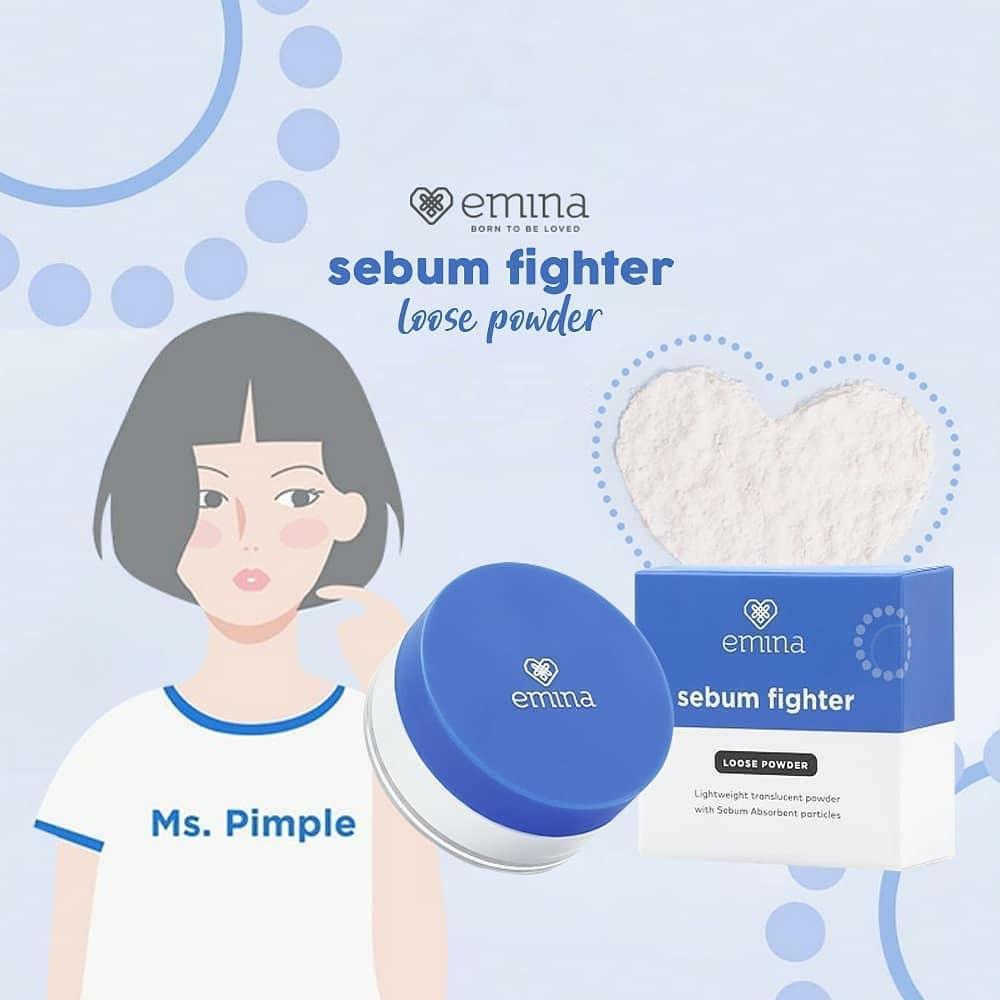 Emina Sebum Fighter Loose Powder