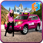 Cover Image of Herunterladen Taxifahrer in New York: Pink Taxi Games 2018 5.0 APK