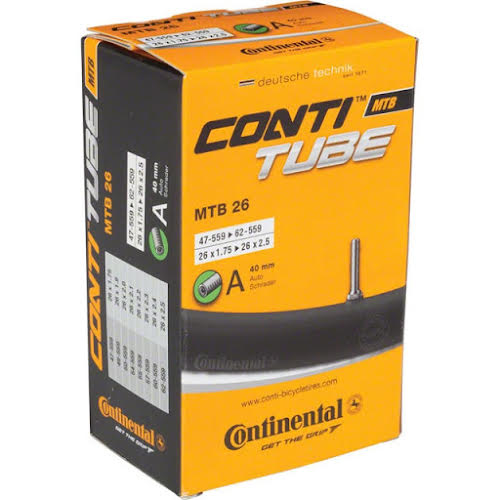 Continental 26 x 1.75-2.5 40mm Schrader Valve Tube