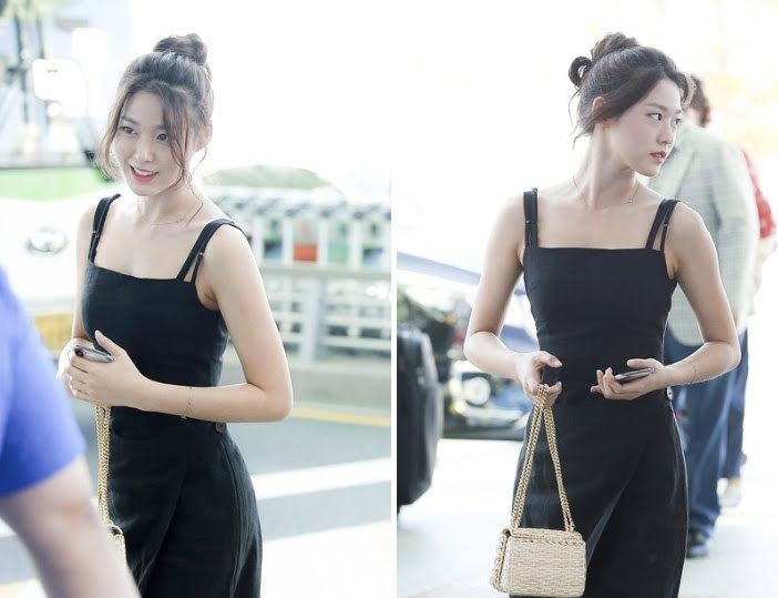 AOA's Seolhyun Turned The Airport Into A Runway When She Showed Up Like ...