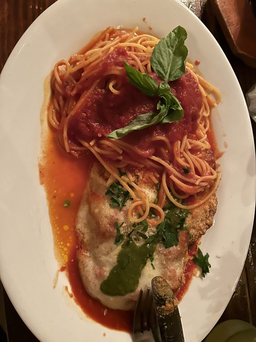 Chicken parmigiana