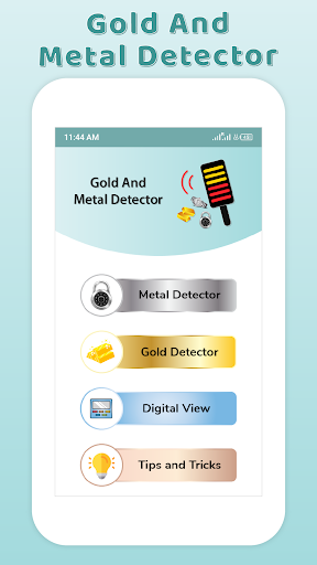 Screenshot Metal And Gold Detector