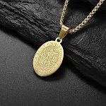 Gold Pendant With Necklace