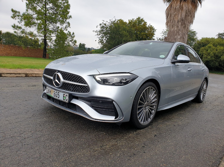 The new C-Class has the feel of a downsized S-Class and brims with luxury, technology and driver appeal. Picture: DENIS DROPPA