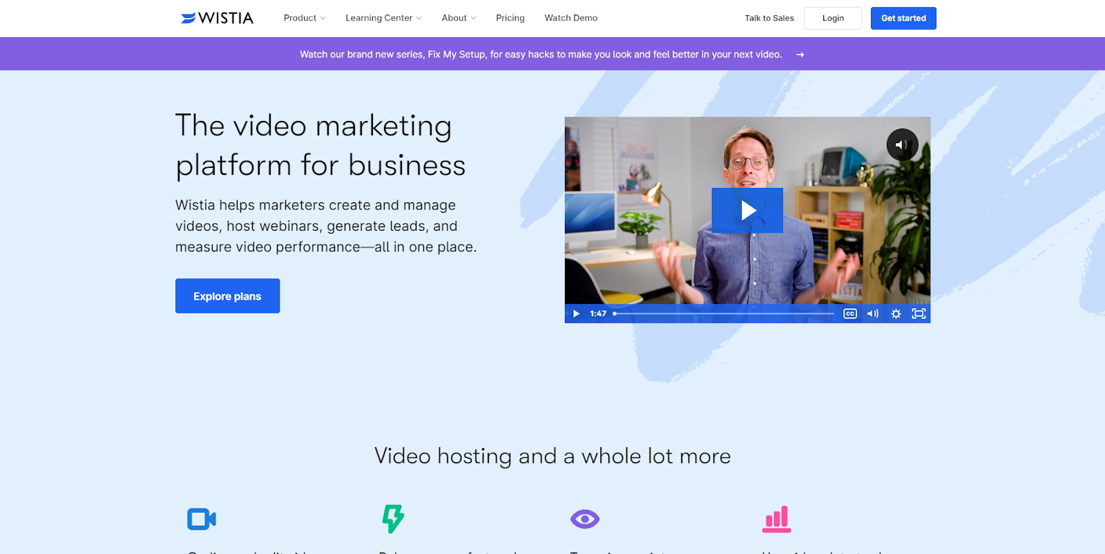 Video marketing platform for marketing agencies