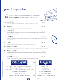 Paris Panini - Gourmet Sandwiches & Wraps menu 4