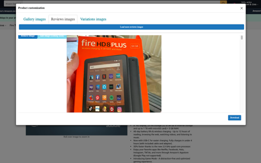 Images downloader from amazon