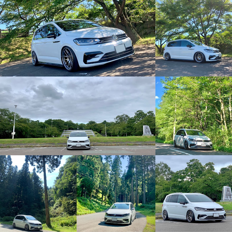 ゴルフトゥーランの今年もありがとうございました・エンケイ・VW・今年もあとわずか・振り返りに関するカスタム事例の投稿画像3枚目