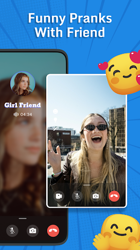 Screenshot Prank Call: Fake Video Call