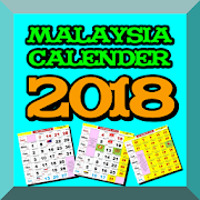 Malaysia Calendar 2018  Icon