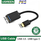 Cáp Otg Usb Type C To Usb 3.0 Cao Cấp Ugreen 30701 - Hàng Chính Hãng