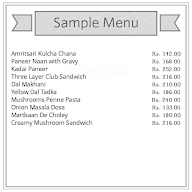 Spice Roof By Verma's menu 1